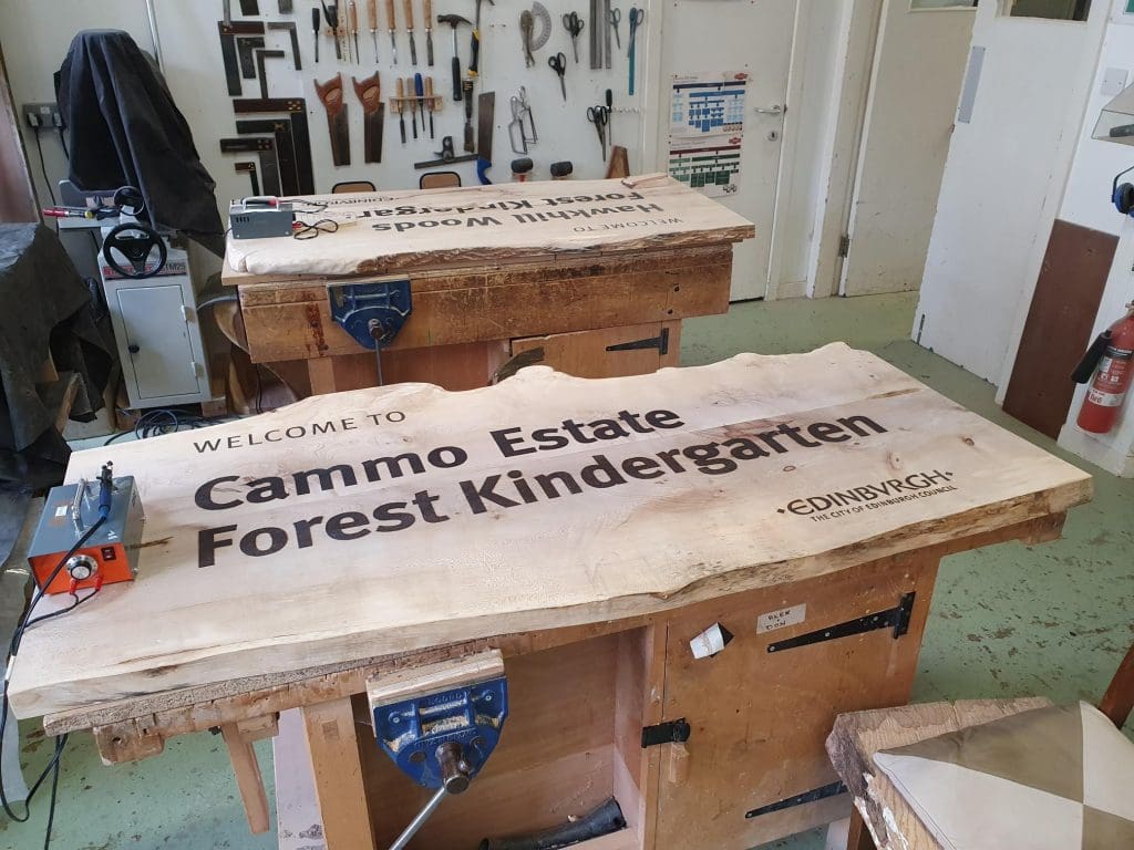 Custom wood Signage