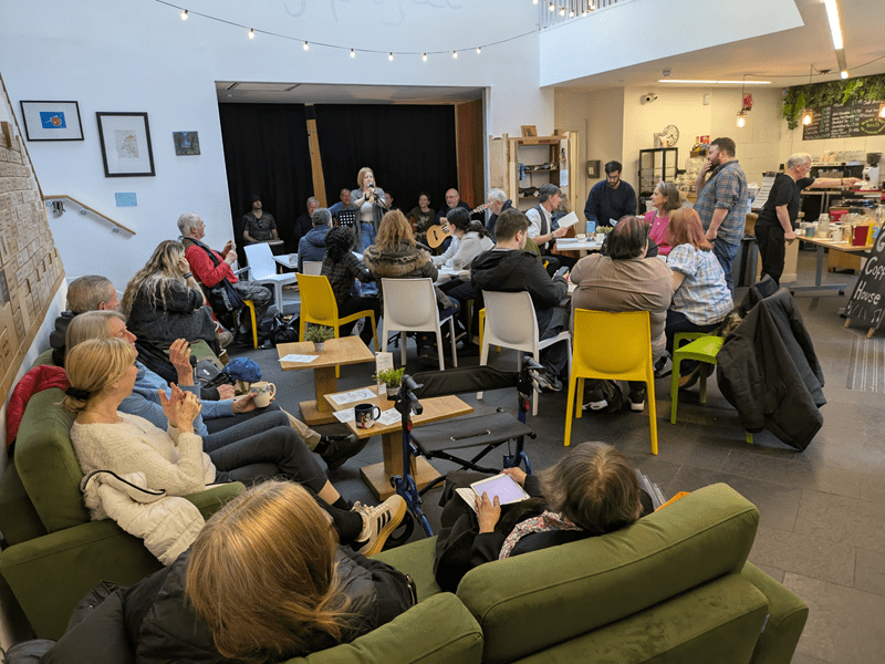 Coffee House gig whole room Coffee House gig whole room