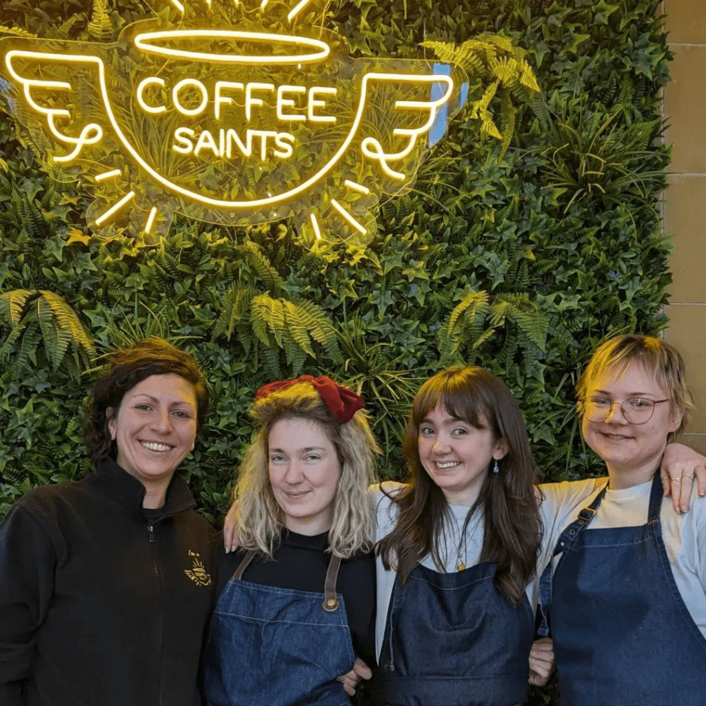 Social enterprise coffee saints Social enterprise coffee saints
