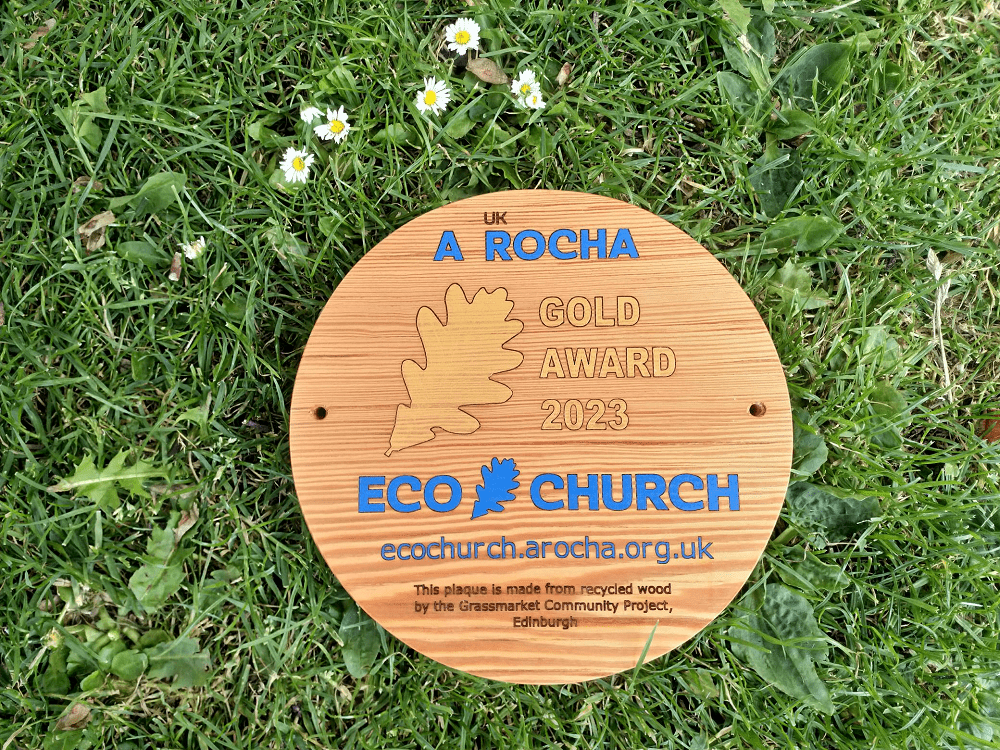 A Rocha Eco Church gold awards
