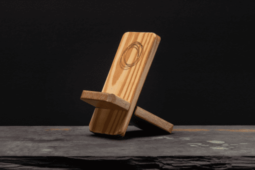 Wooden device stand - hand crafted