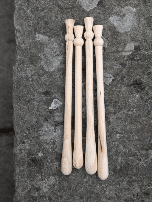 Wooden Spurtles - handmade by Grassmarket Wood Workshop