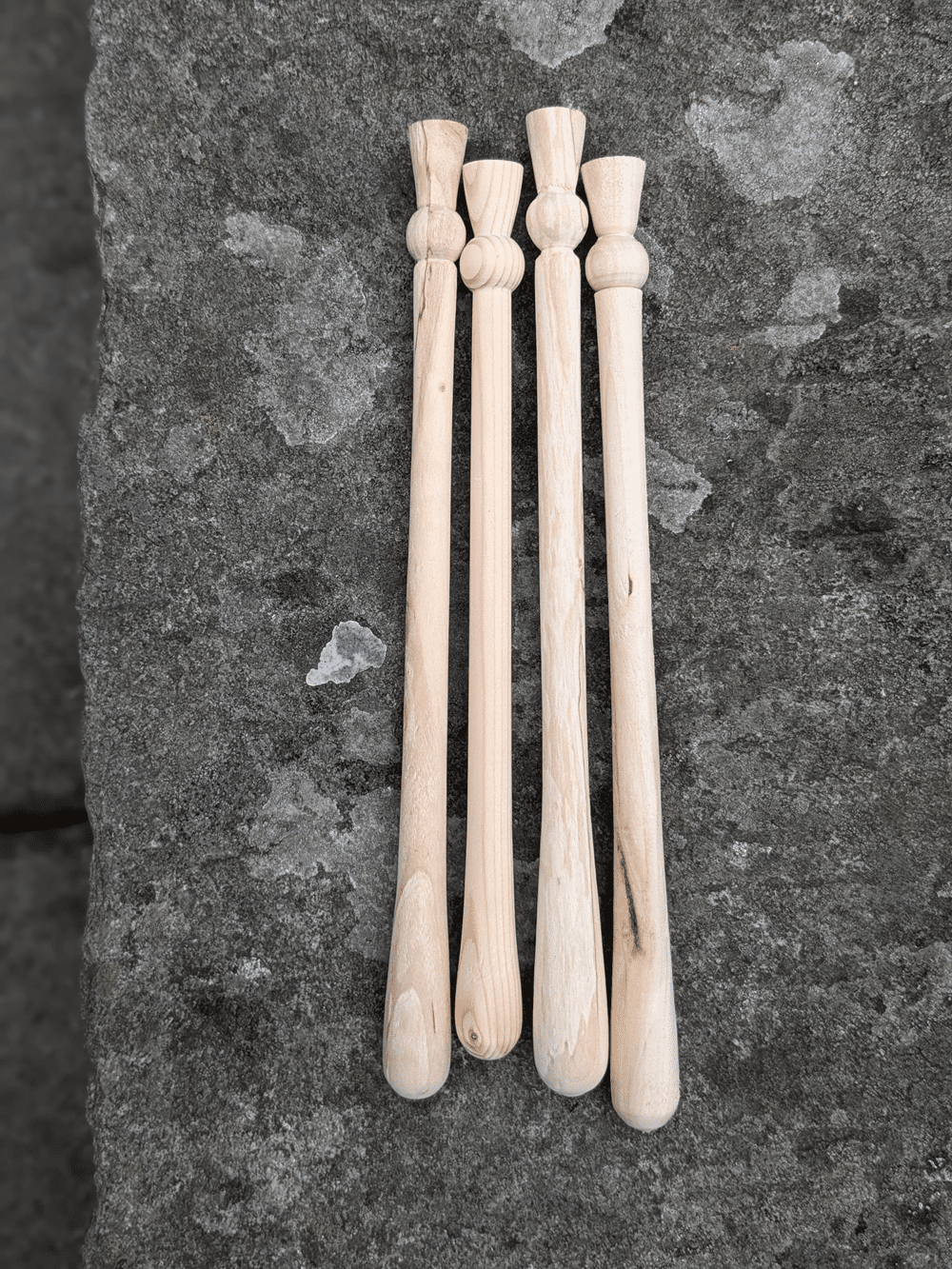 Wooden Spurtles - handmade by Grassmarket Wood Workshop Wooden Spurtles - handmade by Grassmarket Wood Workshop