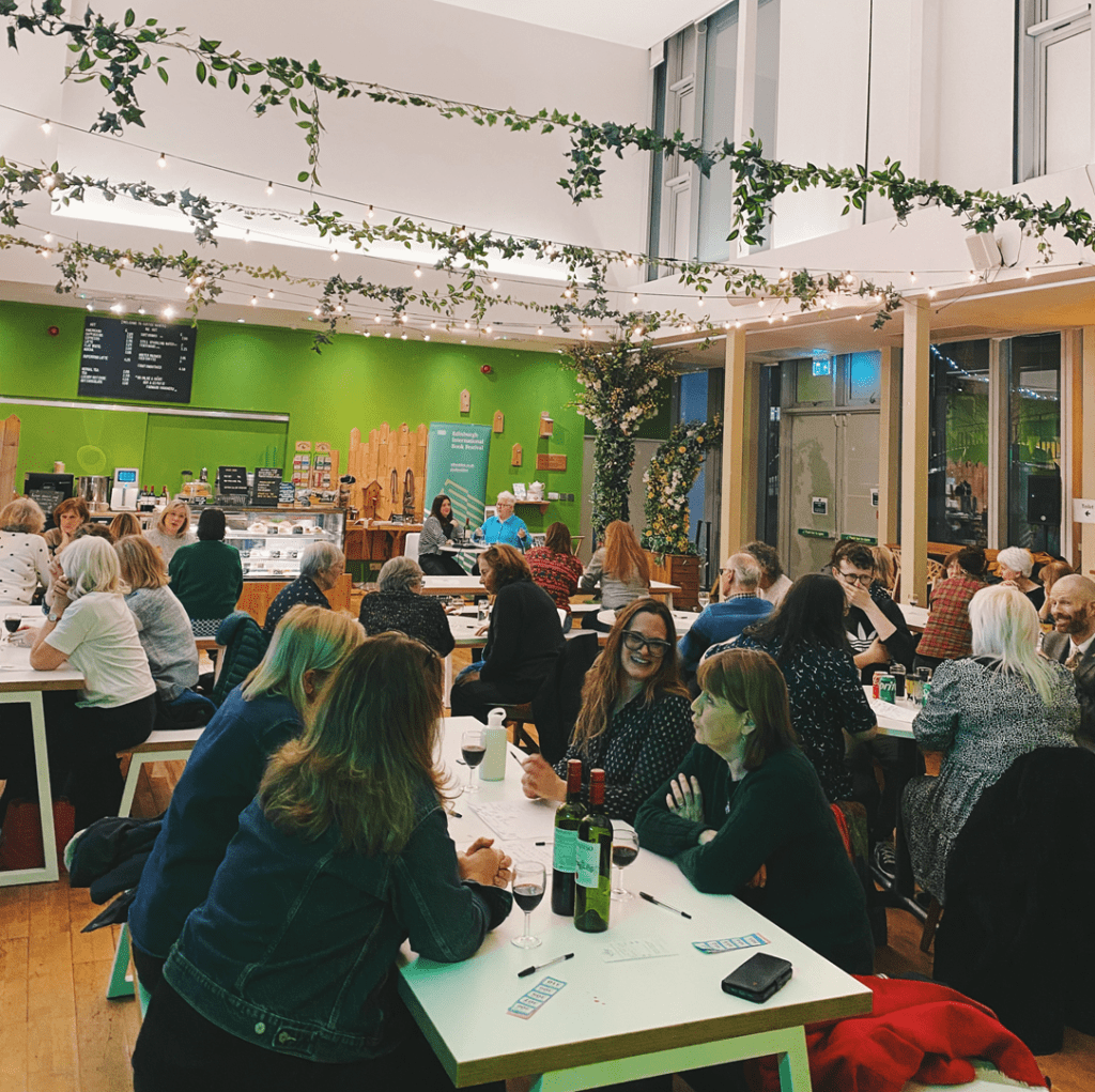 Edinburgh Book Festival and Grassmarket Community Project - Supporters Quiz at Coffee Saints Edinburgh Book Festival and Grassmarket Community Project - Supporters Quiz at Coffee Saints