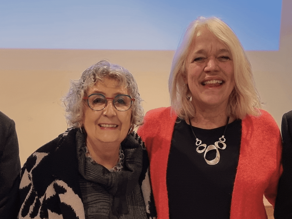 Helene and Anita Manning at GCP