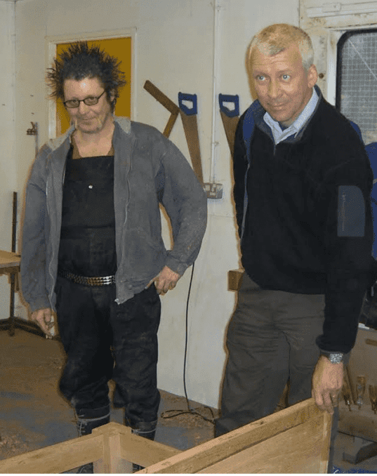 Richard and wood work